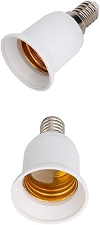 Douille de lampe 2 pièces avec fiche convertisseur de culot à vis