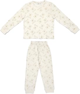 Ensemble de pyjama 2 pièces pour fille à imprimé ours ecco, ensemble