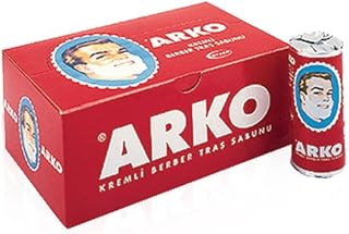 Savon crème à raser arko, 6 pièces, 75 g, ***livraison gratuite au royaume-uni***. Diaytar : Des offres irrésistibles chaque jour