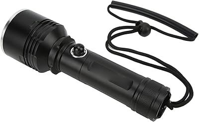 Lampe de plongée, lampe de poche 1500lm mode d'alerte de plongée sous-marine