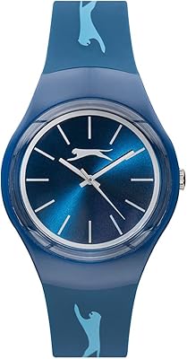 Montre analogique slazenger pour unisexe - sl.9.6570.3.01, bleu, bracelet