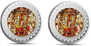 Pièce de monnaie diwali en argent diwali, pièce darbar pour cadeau diwali pujan