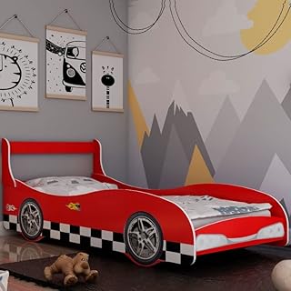 Lit home box rally pour enfant - 90 x 190 cm