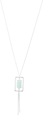 Collier aqua spin lucky brand argent taille unique sans pierres précieuses