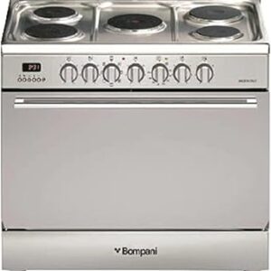 Cuisinière électrique bompani 5 plaques chauffantes multifonctions pour four et gril robuste (90 x 60) cm modèle diva90ee5eix - 1 an de garantie complète.. Des milliers de références à découvrir sur Diaytar Sénégal