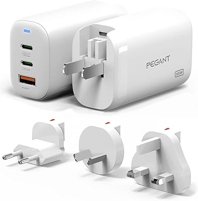 Chargeur mural à charge rapide begant 65 w avec technologie gan pd3 qc 3.0, adaptateur d'alimentation à 3 ports pour macbook, ipad, iphone 12/pro/mini/pro max, ordinateur portable, samsung, huawei, oneplus, xiaomi, dell , lenovo. Diaytar : Parce que vous méritez le meilleur sans vous ruiner