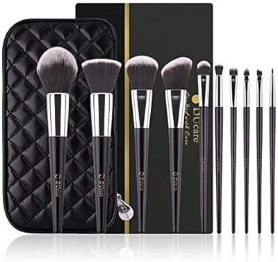 Ensemble de pinceaux de maquillage professionnels do care avec sac - 11 pièces