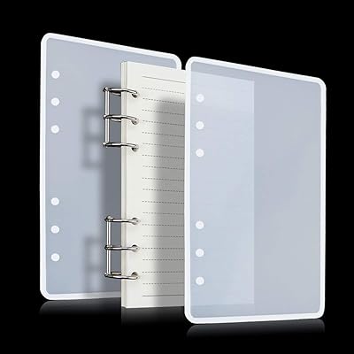 Kit complet de 5 moules de moulage en résine pour carnet de notes