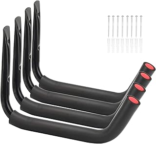 Support de rangement pour kayak en acier the white shop, paquet de 4