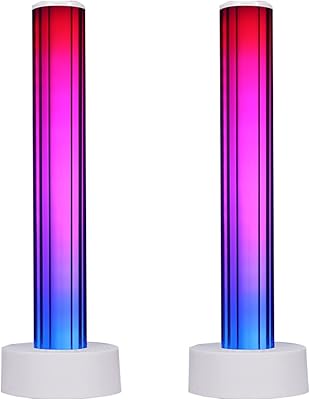 Lumière de reconnaissance de rythme tistik rvb, lumière de prise de son, lumières