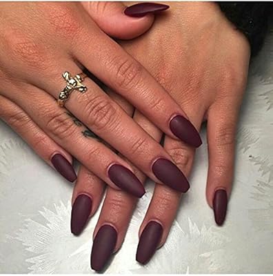 Close beauty salma hayek nails - lot de 24 ongles réutilisables, finition mate