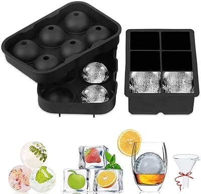 Grands plateaux à glaçons réutilisables en silicone aldebaran® avec couvercles à dégagement facile