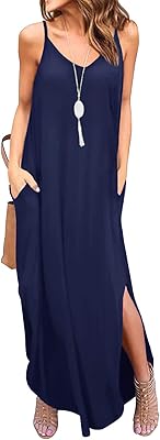 Robe de plage ample décontractée d'été pour femmes, robe longue caraco longue