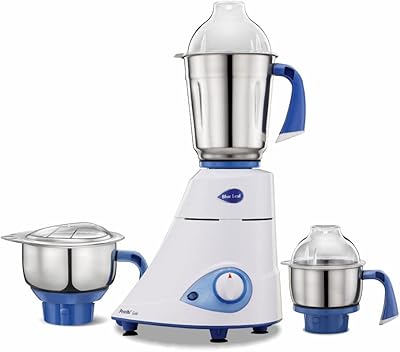 Broyeur mélangeur preethi leaf gold 750 watts (blanc/bleu)