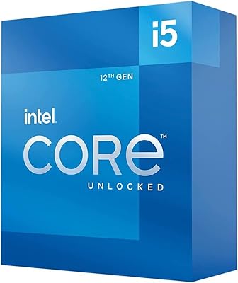 Processeur de bureau intel core i5-12600k avec carte graphique intégrée et 10 cœurs