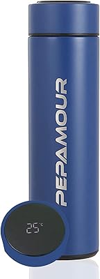 Thermos en acier inoxydable, bouteille d'eau avec affichage intelligent de la température, thermos
