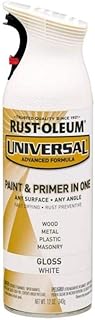 Peinture en aérosol universelle à paillettes rastoleum, blanc pur 245199, 12 oz