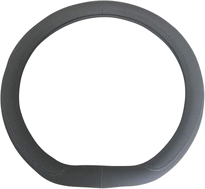 Couverture de volant de voiture gris raywoo 38 cm 15 pouces type