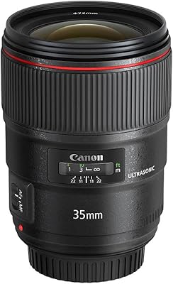 Objectif canon 35 mm f/1.4 l ii usm, noir