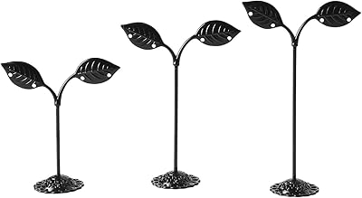 Support de boucles d'oreilles noir siosi, présentoir de boucles d'oreilles en métal détachable