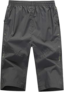 Pantalon capri de randonnée 3/4 sous le genou à séchage rapide pour hommes