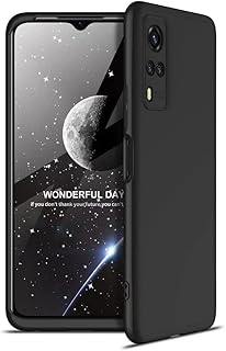 Jtailhne compatible avec vivo y51 coque 3 en 1 rigide en pc