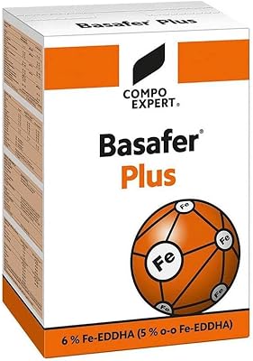 Basafer plus 6% fe-eddha (5% o-o-fe) engrais en poudre de fer pour plantes