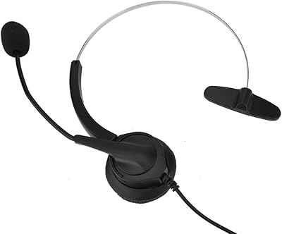 Casque téléphonique antibruit sans chute casque pour centre d'appels protection auditive
