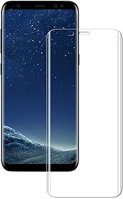 Protecteur d'écran en verre trempé 3d pour samsung galaxy s8 avec couverture complète