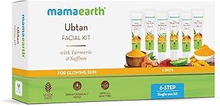 Mama earth kit visage au safran et au curcuma pour une peau éclatante