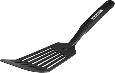 Spatule en nylon à longue fente royalford antiadhésive spatule fine