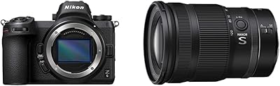 Appareil photo sans miroir au format fx nikon z6, noir et nikkor z