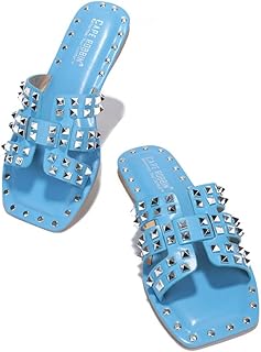 Pantoufles amisha pour femme faciles à porter ornées de paillettes