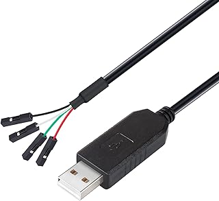 Adaptateur série d-tech usb vers ttl 3,3 v, câble de raccordement de signal