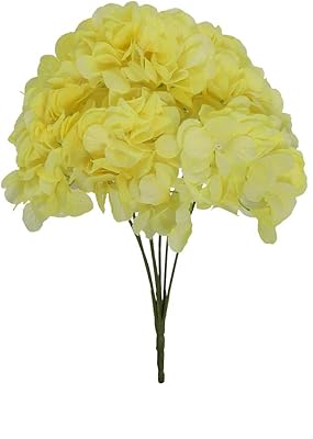 Bouquet de fleurs d'hortensia en fausse soie yatai, grands paquets de fausses fleurs