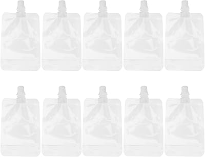 30 pièces bouteilles de boisson de jus luxueuses flacon sac transparent flacons voyage
