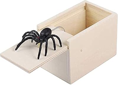 Boîte de farces surprise en bois au design amusant et pratique