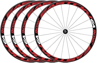4 pièces autocollants de vélo mogitli jantes de roue de vélo autocollants