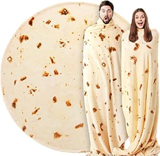 Couverture tortilla beauty burrito pour adultes et enfants, grandes couvertures double face