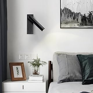Applique murale led fobe 3w avec interrupteur rotatif à 350 degrés, lampe
