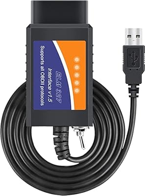 Elm327 obd2 usb elm scanner focus outil d'analyse de diagnostic avec clé ms-can-hs-can