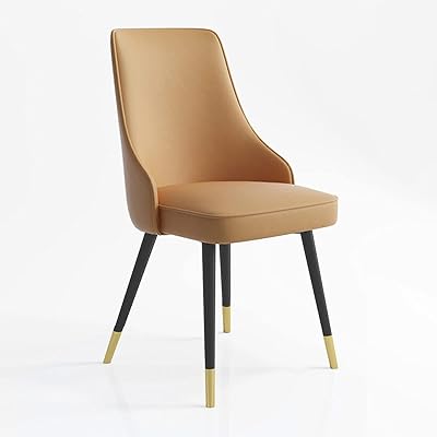 Chaise de salle à manger de restaurant simple et moderne, dossier en fer