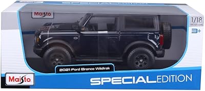 Ford bronco wildtrak 2021 bleu foncé métallisé avec toit gris foncé, édition spéciale