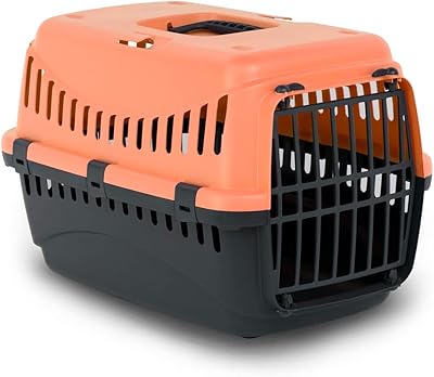 Cage pour gitane avec petite porte en plastique de mp bergamo - différentes