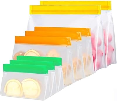 Sacs de stockage réutilisables - sac de stockage des aliments, sacs à lunch