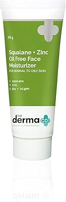 Hydratant pour le visage au squalane sans huile de zinc dermaco - 50