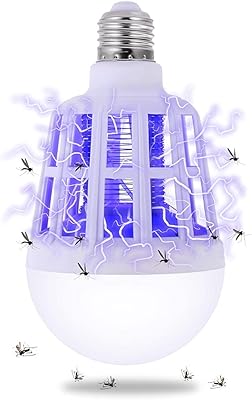 Piège à insectes kevin ampoule led 2 en 1 pour usage intérieur