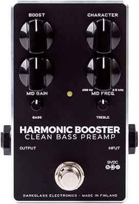 Pédale d'effets pour guitare basse darkclass electronics booster