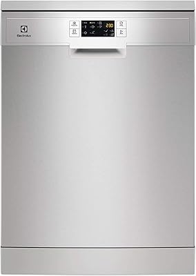 Lave-vaisselle sur pied electrolux en acier inoxydable 13 places 6 programmes de lavage