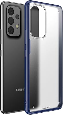 Coque de protection arrière fine anti-choc et anti-chute moxido pour téléphone portable samsung